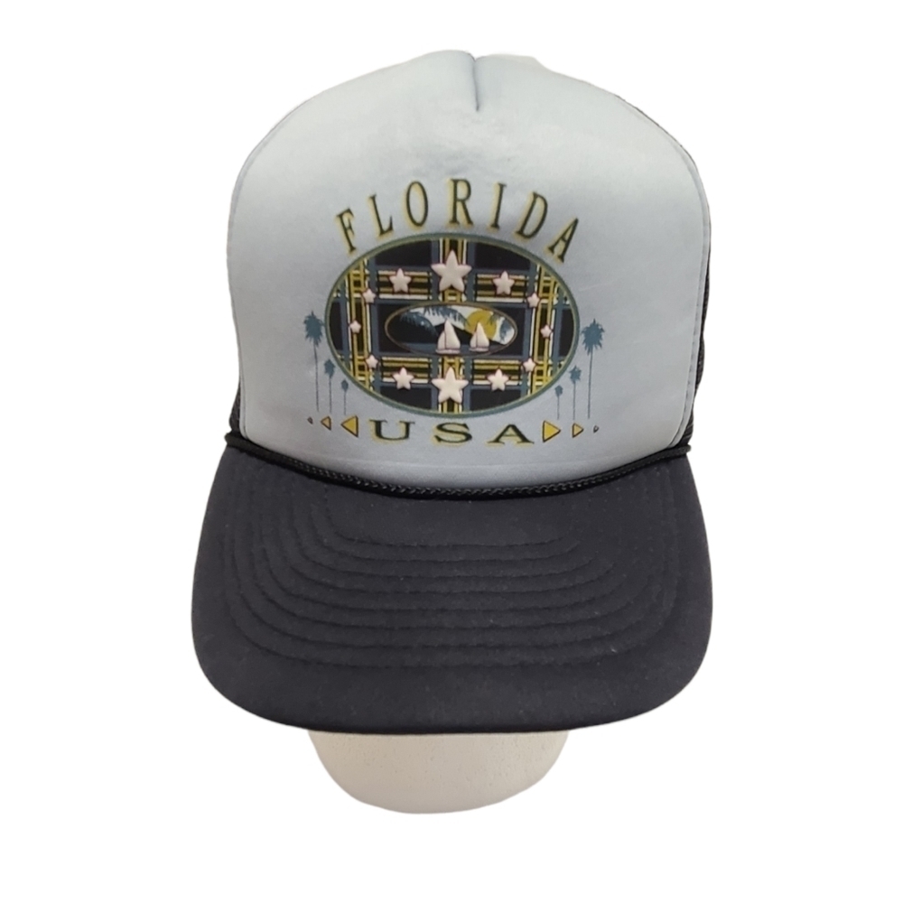 Florida USA vintage trucker hat